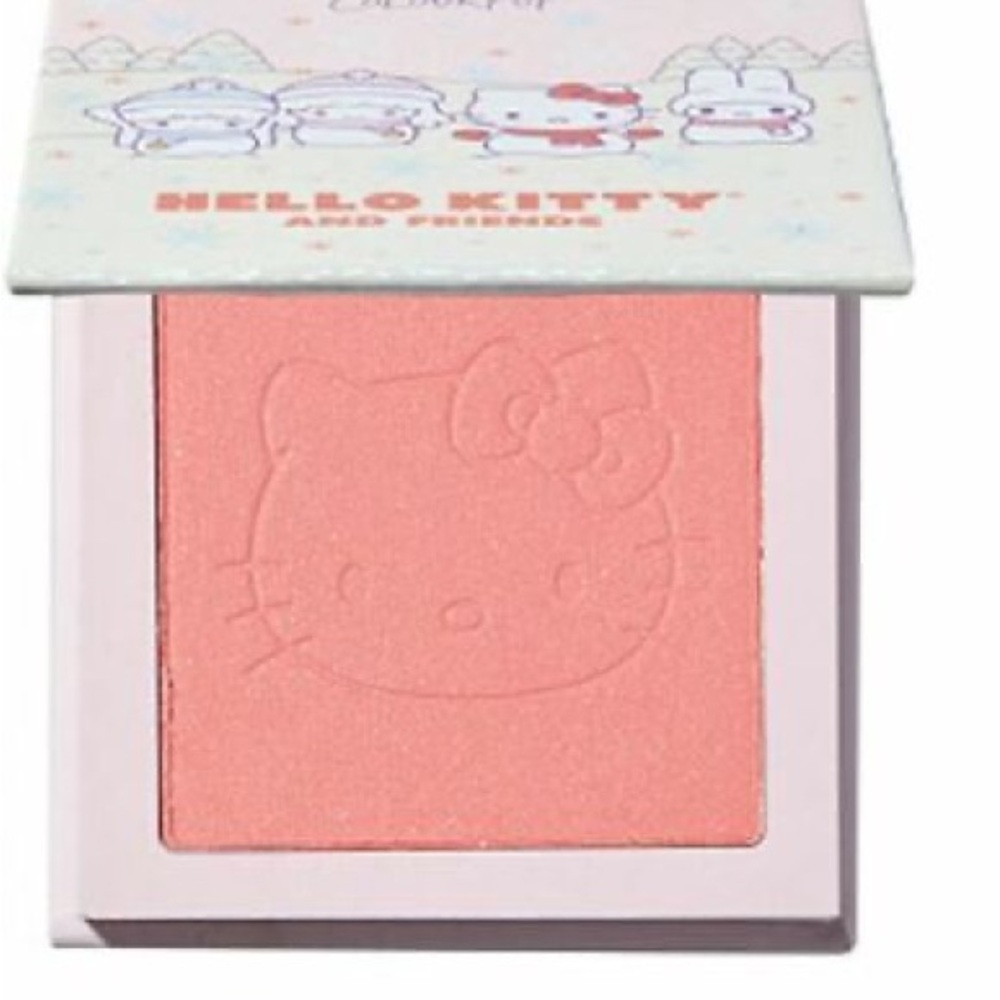 🆕❄️ ‘Bundled Up’ Blush - Hello Kitty x Colourpop - Pressed Powder Cheek - Picture 2 of 4
